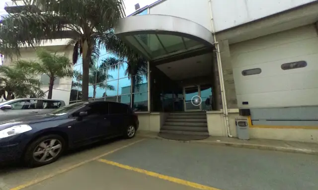 La entrada del datacenter
